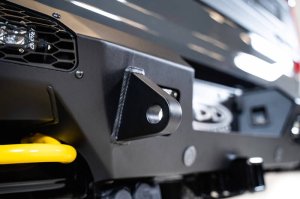 Ford Raptor Bumper - Rear - Addictive Desert Designs - HoneyBadger - Hammer Black - `21-`22